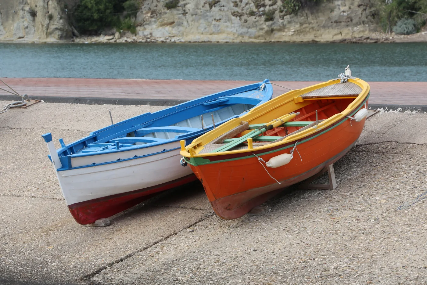 Barche nel porto di Agropoli